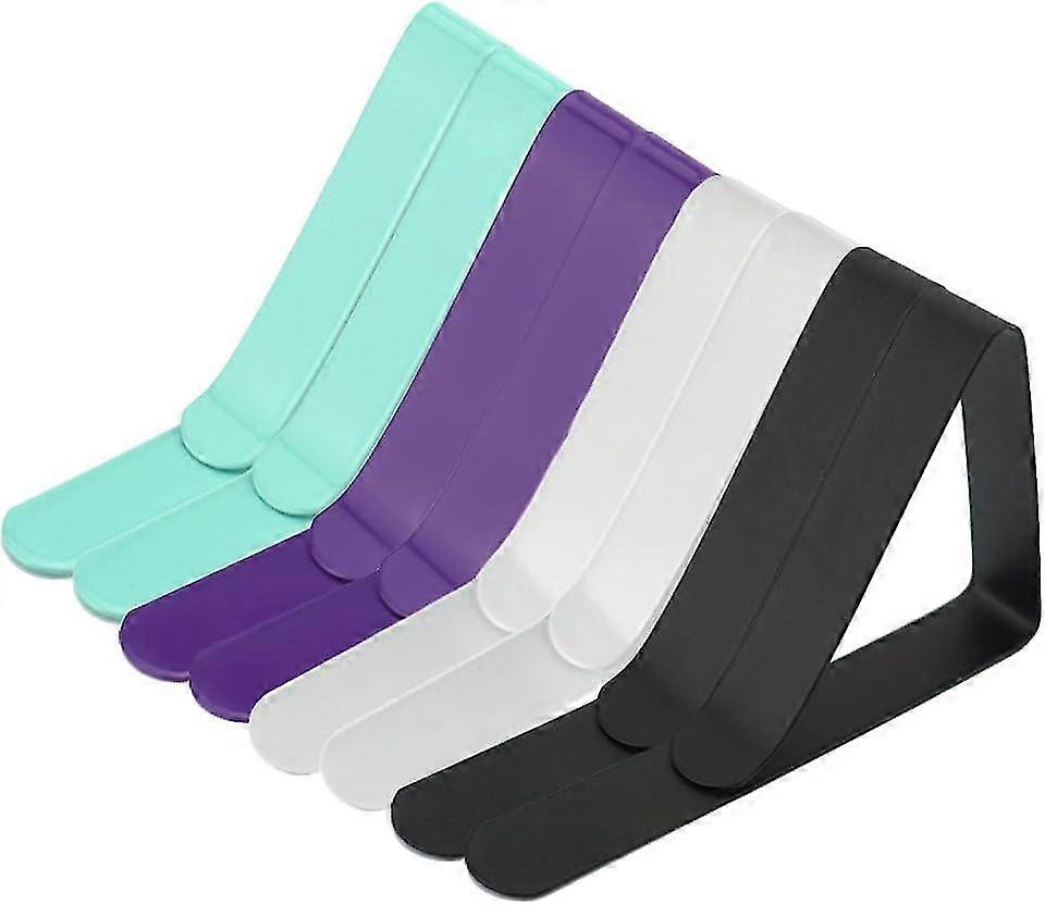 Tablecloth Clips, 8pcs Table Clamps, Adjustable Multicolor Stainless Steel Tablecloth Fixing Clip