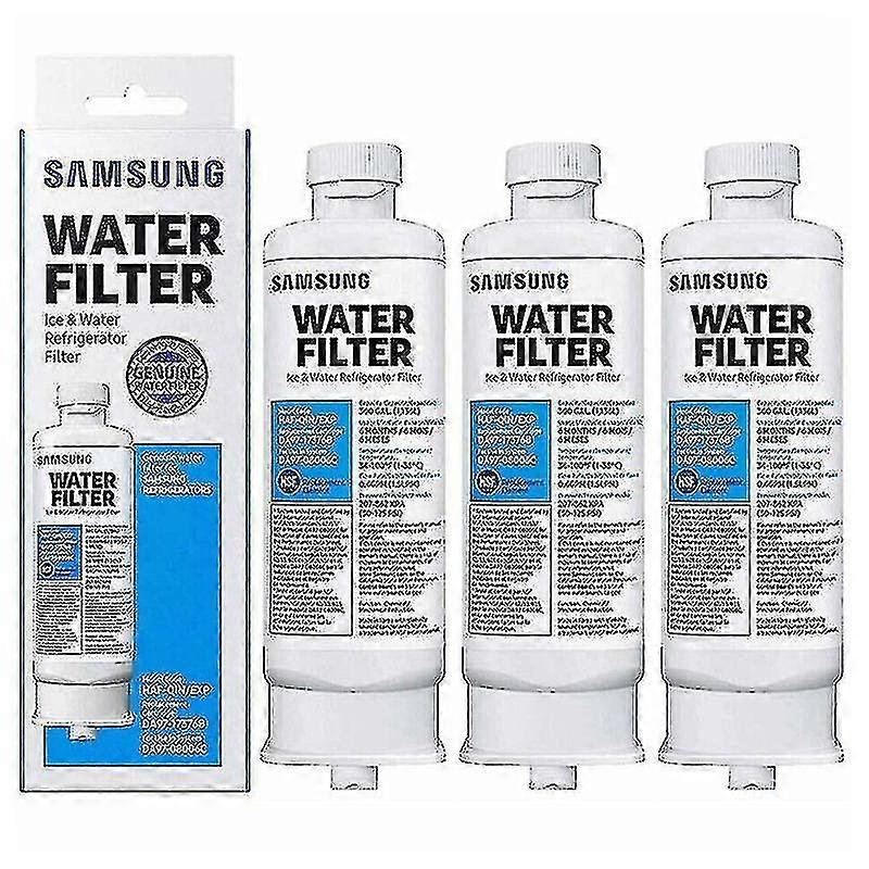 3 Pack Filtre à eau de réfrigérateur pour Samsung Da97-17376b Haf-qin Da97-08006c Qualité