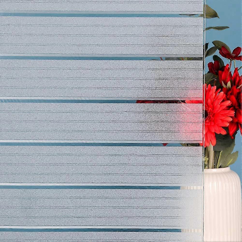 Matte privacy window film stained glass uv solar static non-adhesive clings for home decorative sun blocking window stickers