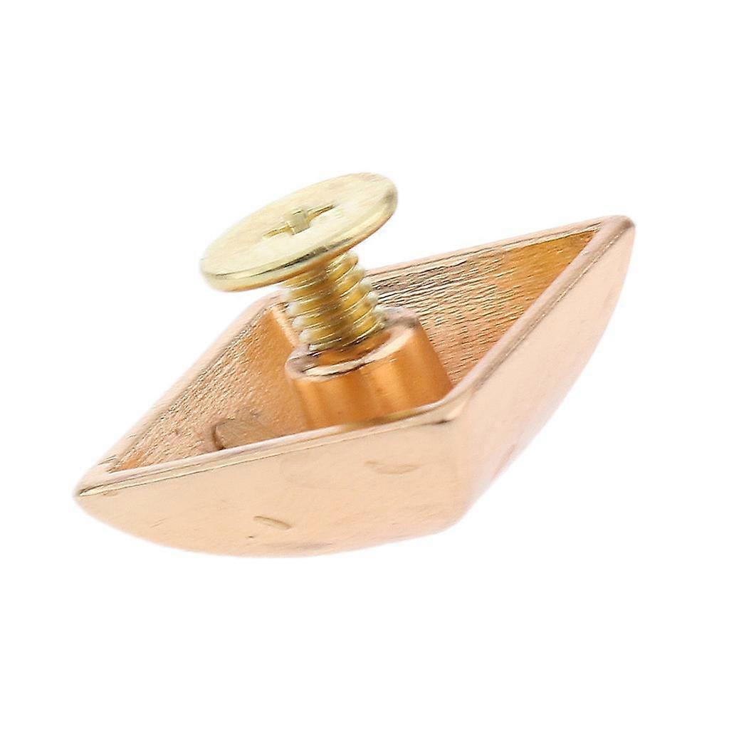 4x 10 Seated Metal Suqare Pyramid Stud Rivets Point Dots Leather Craft