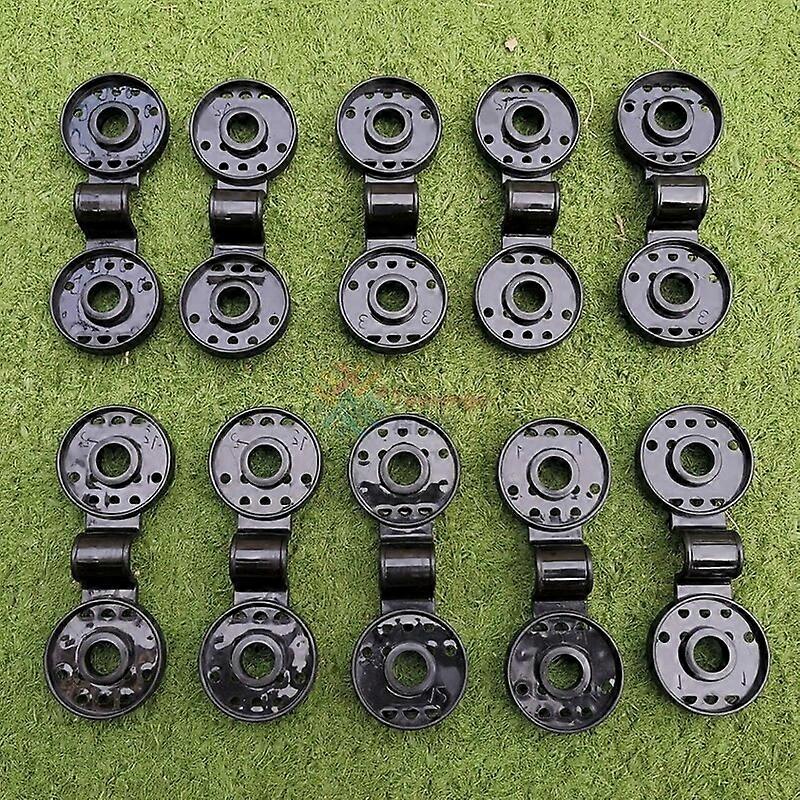 15~5pcs Garden SunShade Sails Fixed Tools Black Plastic Grommet Shading Net Clips Greenhouse Film Clamps Sunscreen Movable Hook