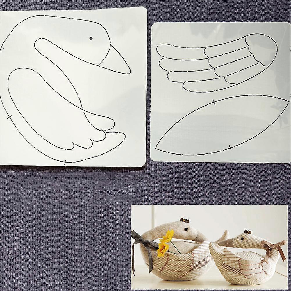 Premium Quilting Template Stencils Embroidery Patchworks Sewing Craft Templates for Household