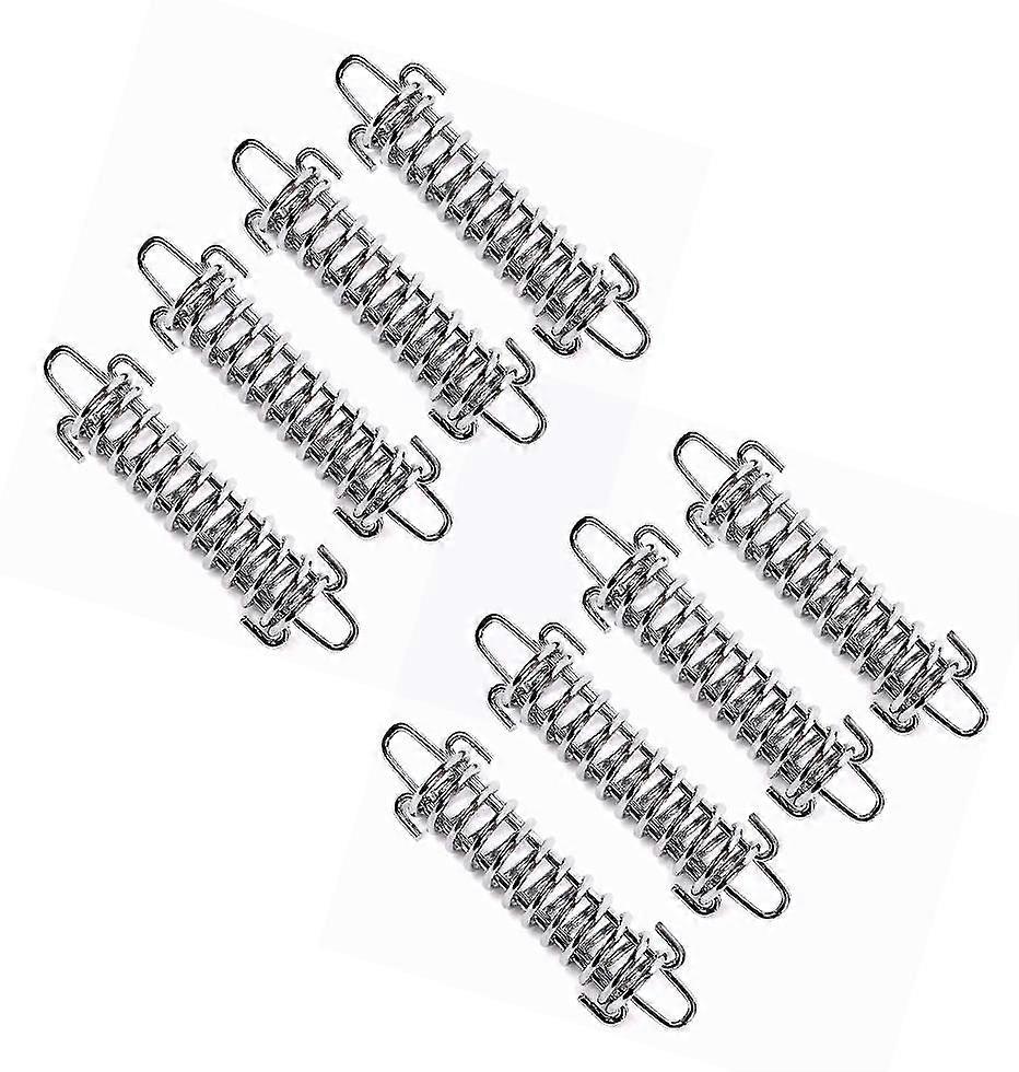 8pcs shade sail spring, shade sail tensioning spring, shade sail tensioning spring, camping tent tensioning spring, steel tent spring cord buck