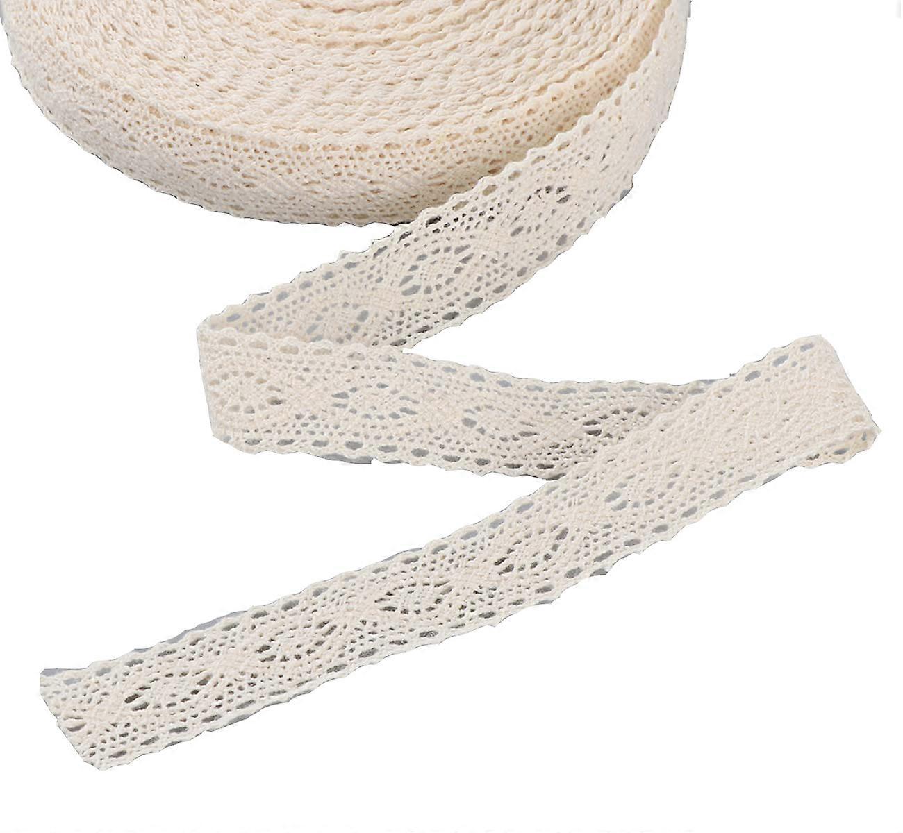 12 ruller bomuldsblonder til brudebryllupsdekoration