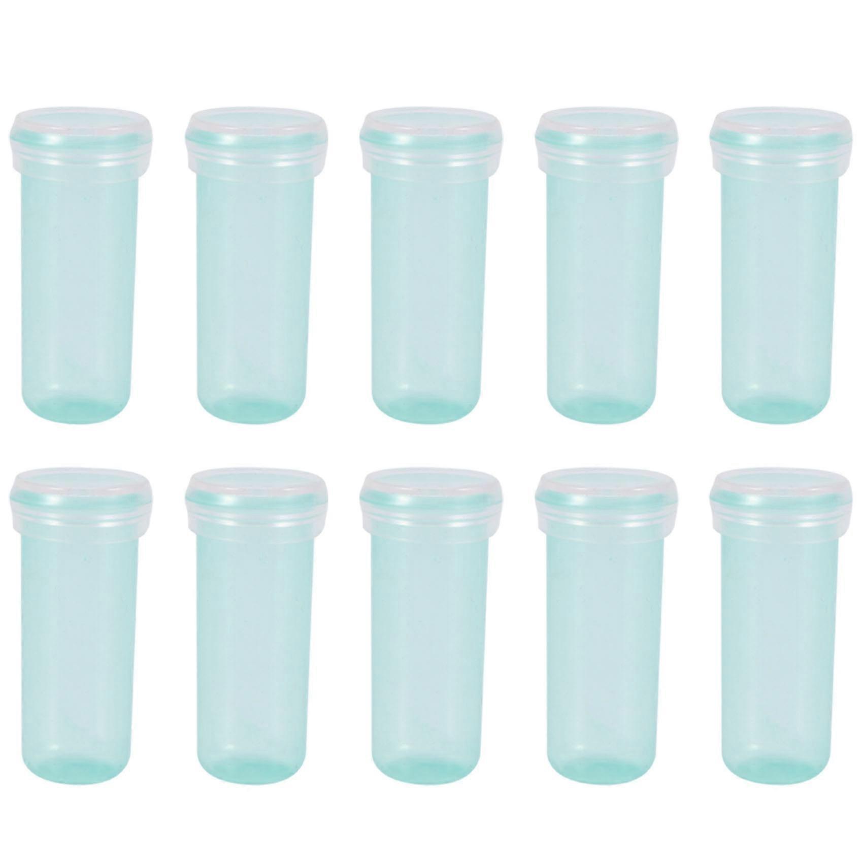 200Pcs Rose Floral Water Tubes Plastic Flower Nutrient Vials Arrangements Wedding Party Event Gifts 4cm