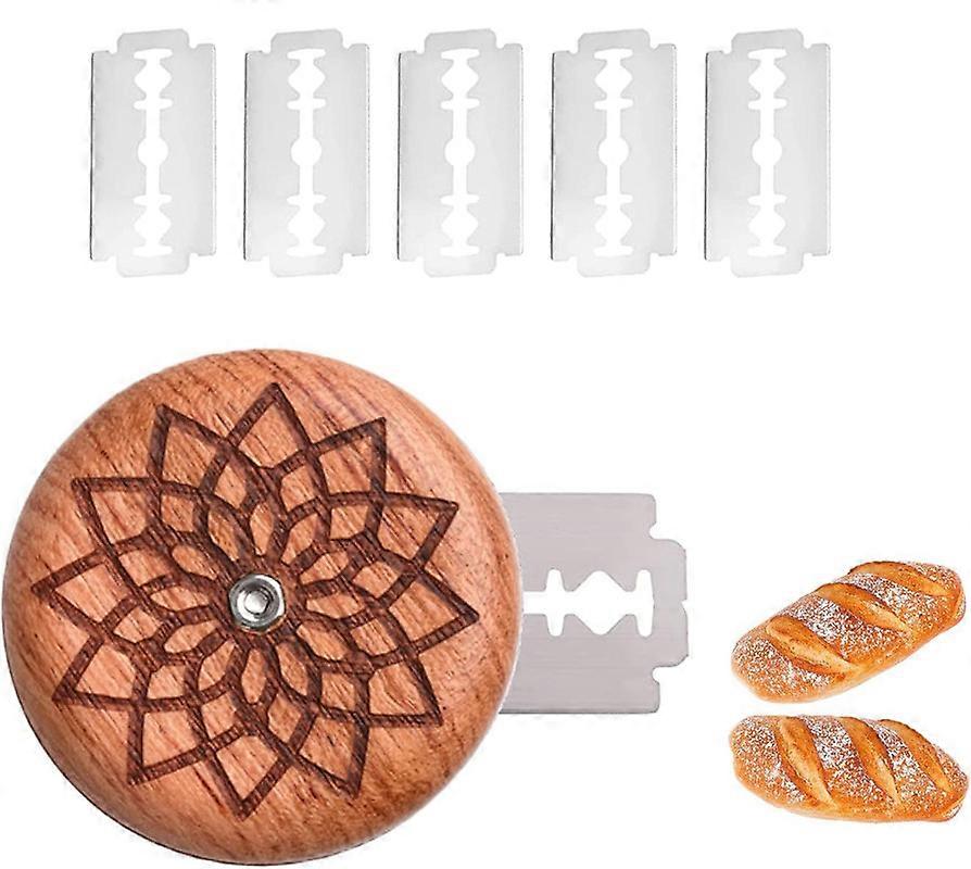 Bread knife, round bread knife, dough cutter bread knife, stick bread knife, round bread knife, bread baking tool, bread scraper, cake knife, bread kn