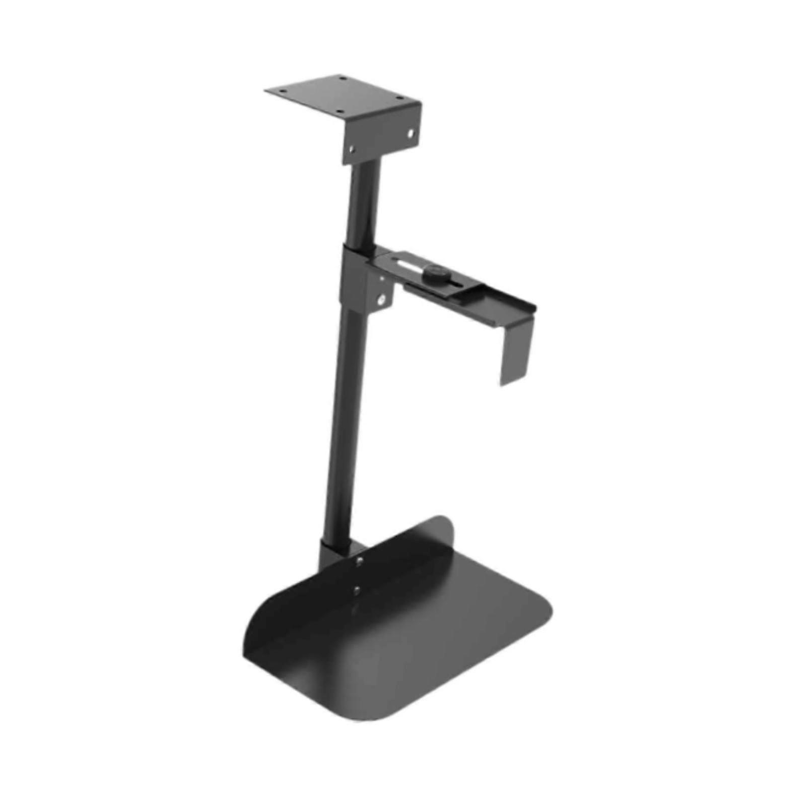 CPU Under Desk Mount Bracket Wall Mount Under Desk Computer Mount for Office Black