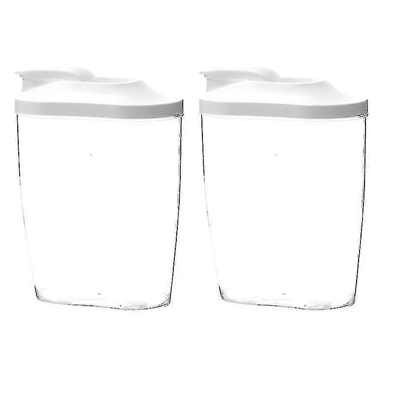 2pcs Plastic Containers