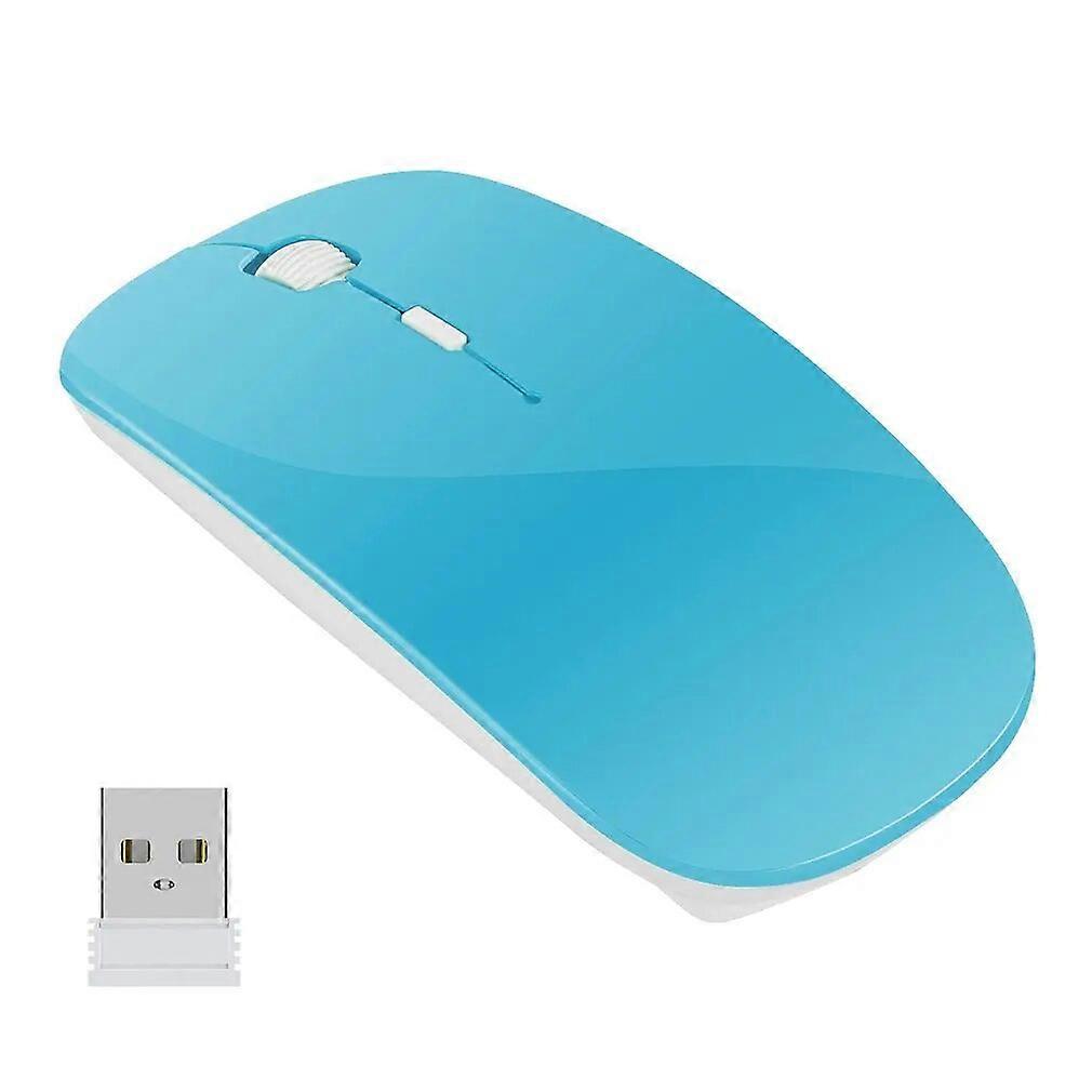Wireless Mouse For Laptop PC 2.4Ghz USB Rechargeable Mouses Wireless Computer Silent Mice For Laptop PC Notebook Wireless Mouse Mice & Trackballs