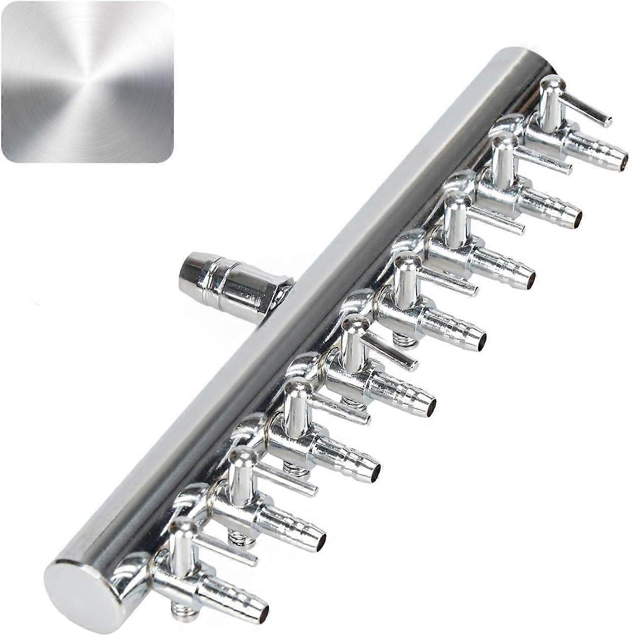 2 Pieces (8 Way) Aquarium Air Diversion Pump