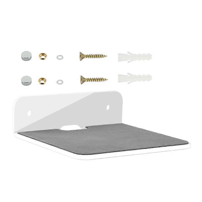 Bluetooth-compatible Audio Wall Storage Bracket Bedside Speaker Mobile Phone Charging Bracket Wall Storage Rack