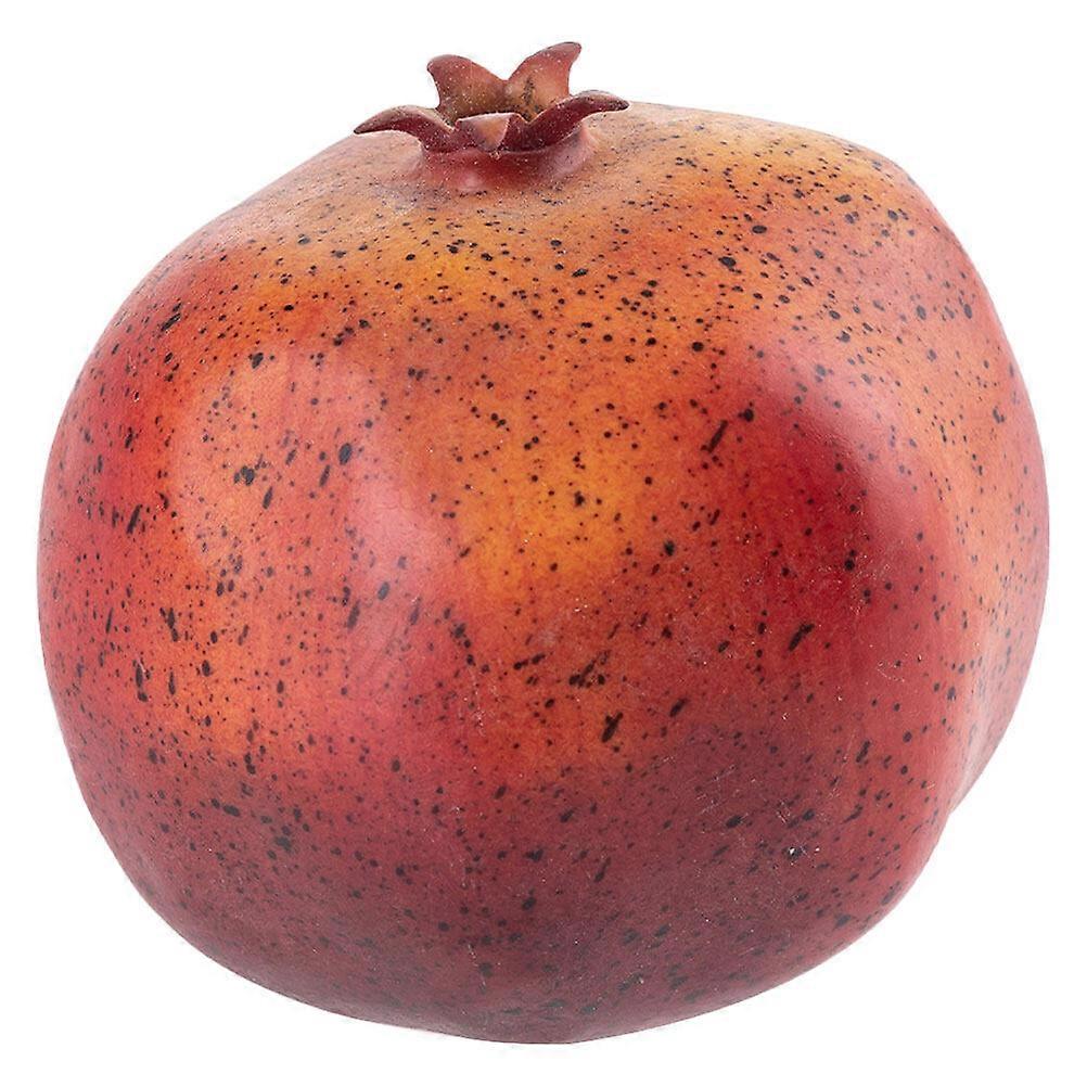Modello di melograno Frutta finta Modello di frutta artificiale realistico Schiuma ponderata realistica Melograno