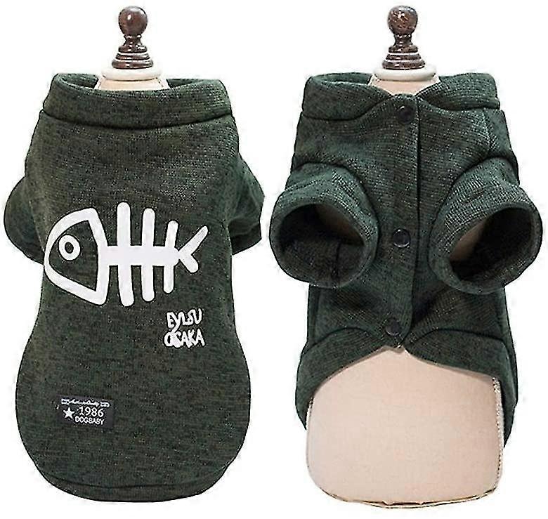 Kattkläder Höst Vinter Varma kläder för katter Hundar Sphynx Kitty Kitten Coat-MXBC