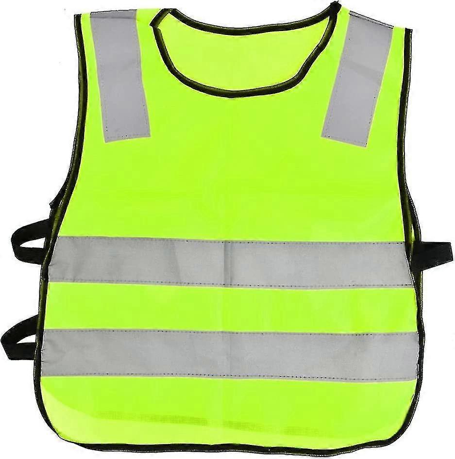 1 pieza. Chaleco reflectante para niños, verde