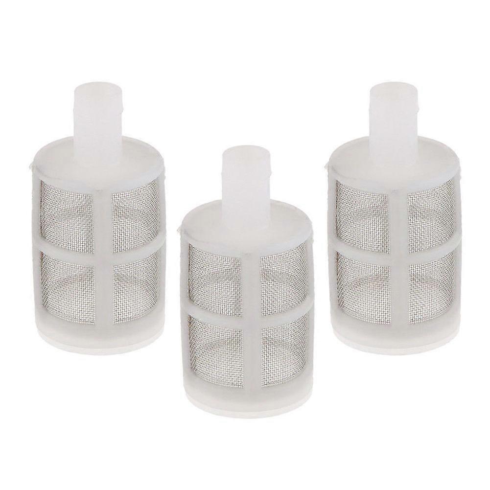 3 Stück 10 mm Edelstahl-Mesh-Netz-Sprüh-Autowascher-Wasserpumpen-Siebfilter JIKAIX
