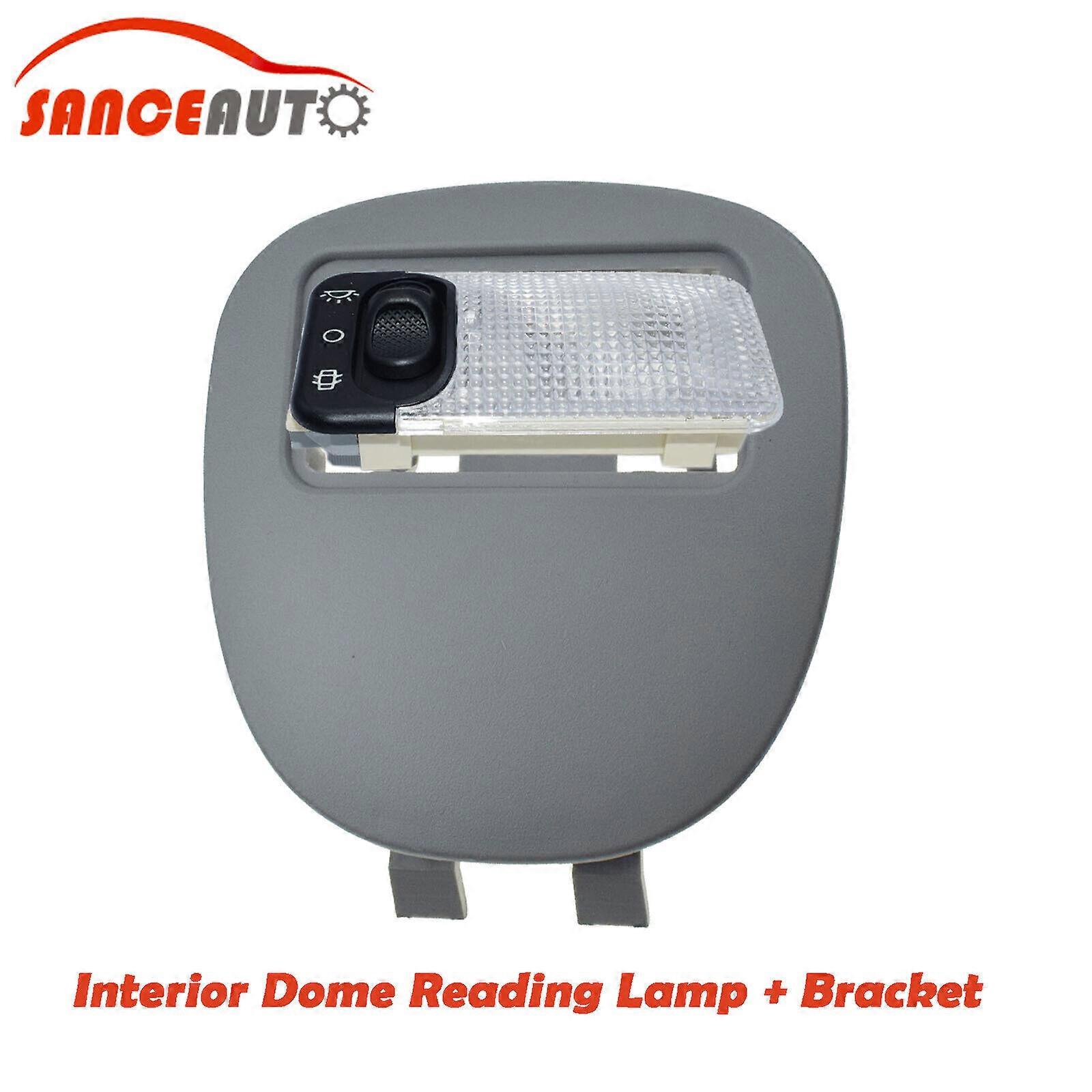 Interior Dome Reading Light Frame Panel & Lamp for Peugeot 206 207 Citroen C2 C3