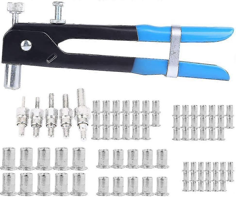 Blind Nitmuttrar Nitverktyg Rivet Guntool för nit