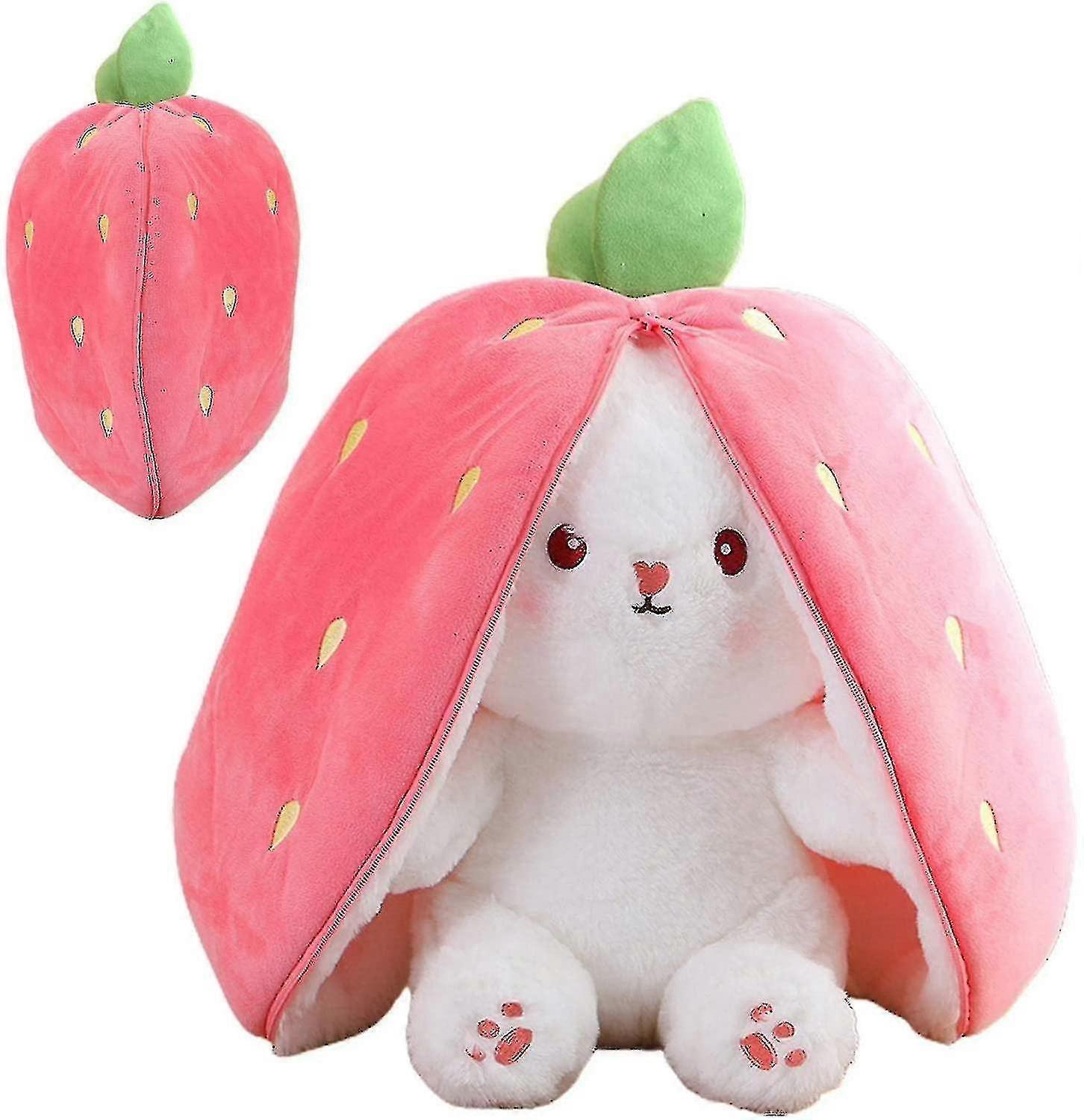 Iepurasul de Paste Ascunde Cauta Jucarii Iepurasul de plus, morcov Capsuni Bunny Perna Soft Toy Home Decor Cadouri de Paste pentru copii