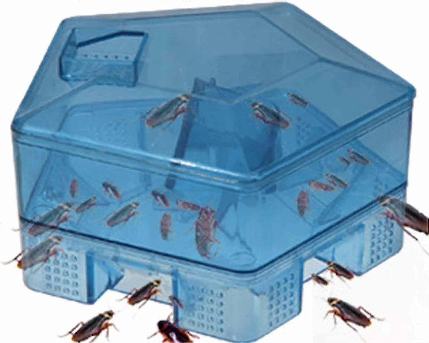 餌誘引ゴキブリボックス |家庭用ゴキブリ捕捉ケース(多層化) |ゴキブリの食糧家、オフィス、寝室のための魅力的なトラップボックス