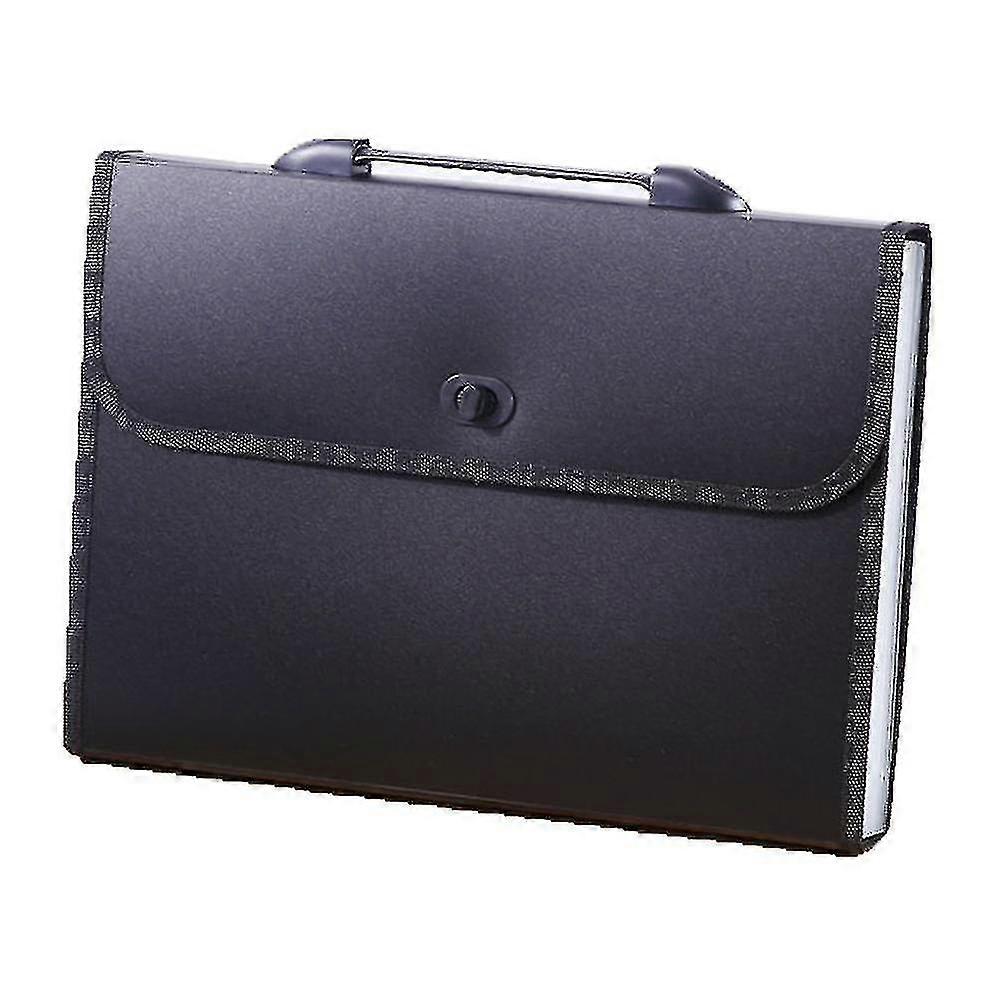 Portable Document Bag 13 Pockets Expanding File Folder/file Organizer With Expandable Cover