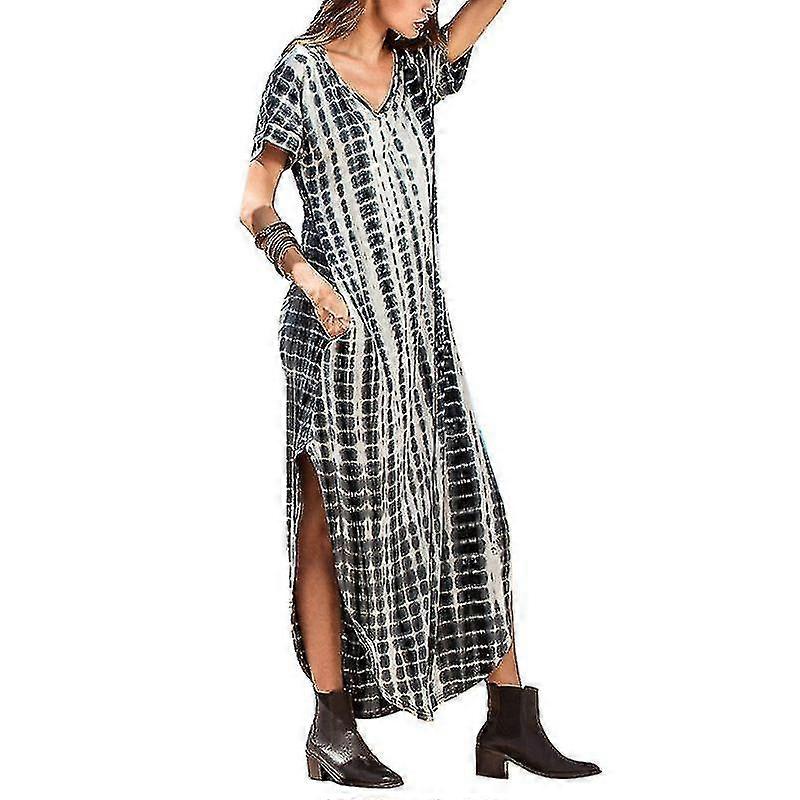 Womens Short Sleeve Side Split With Pockets