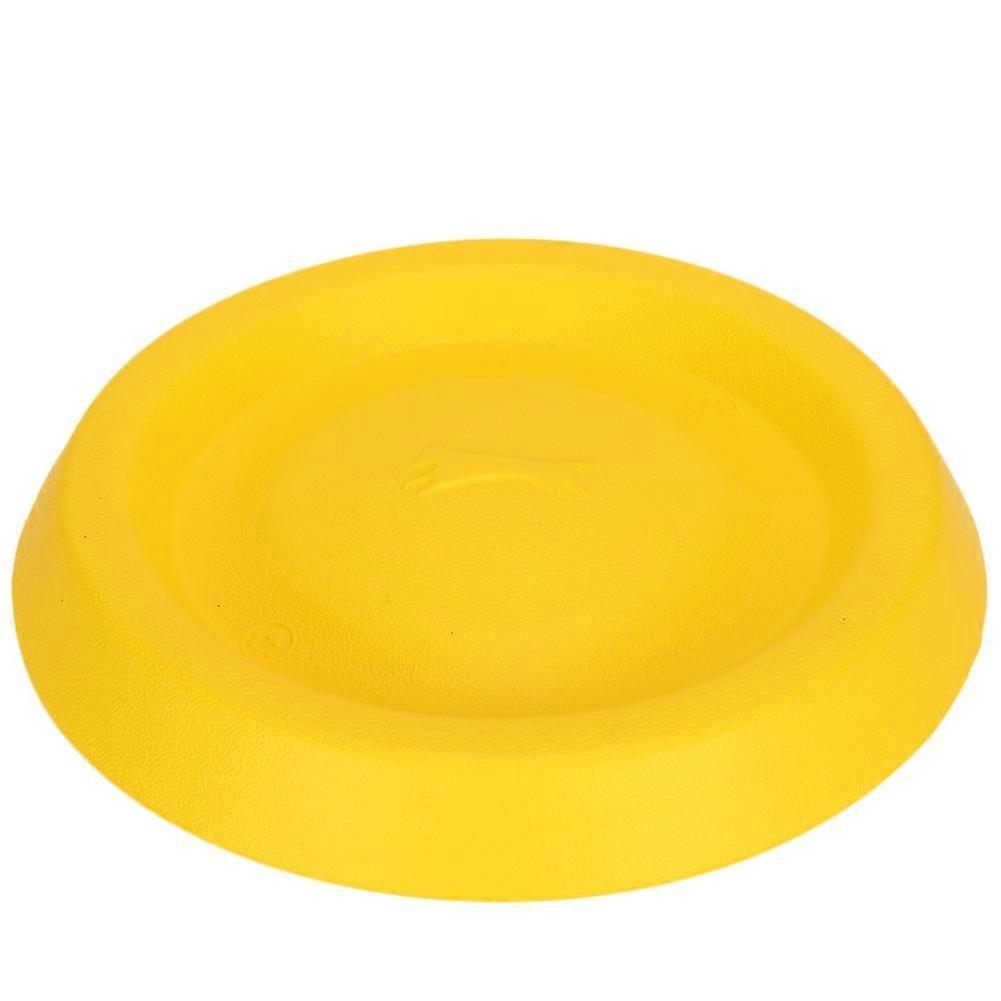 EVA Bite Resistant Yellow Soft High Buoyancy Outdoor Swimming Pool Floating Pet Fly Disc Training To