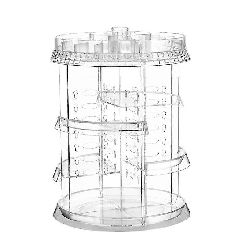 Rotating Crystal Cosmetic Storage Box
