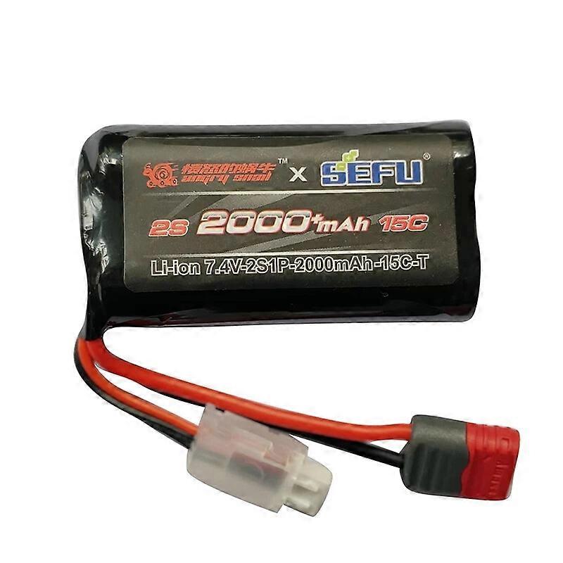 Orignal Angry Snail 2S MJX Hyper go 7.4V 2000mAh 18650 Rechargeable Li-ion Battery for 14303 14301 1