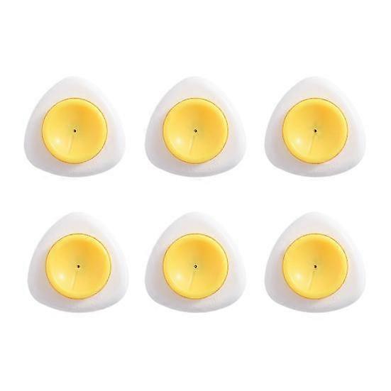 6Pcs Egg Punch Separator Tool Magnet Egg Piercer for Hard Boiled Eggs Egg