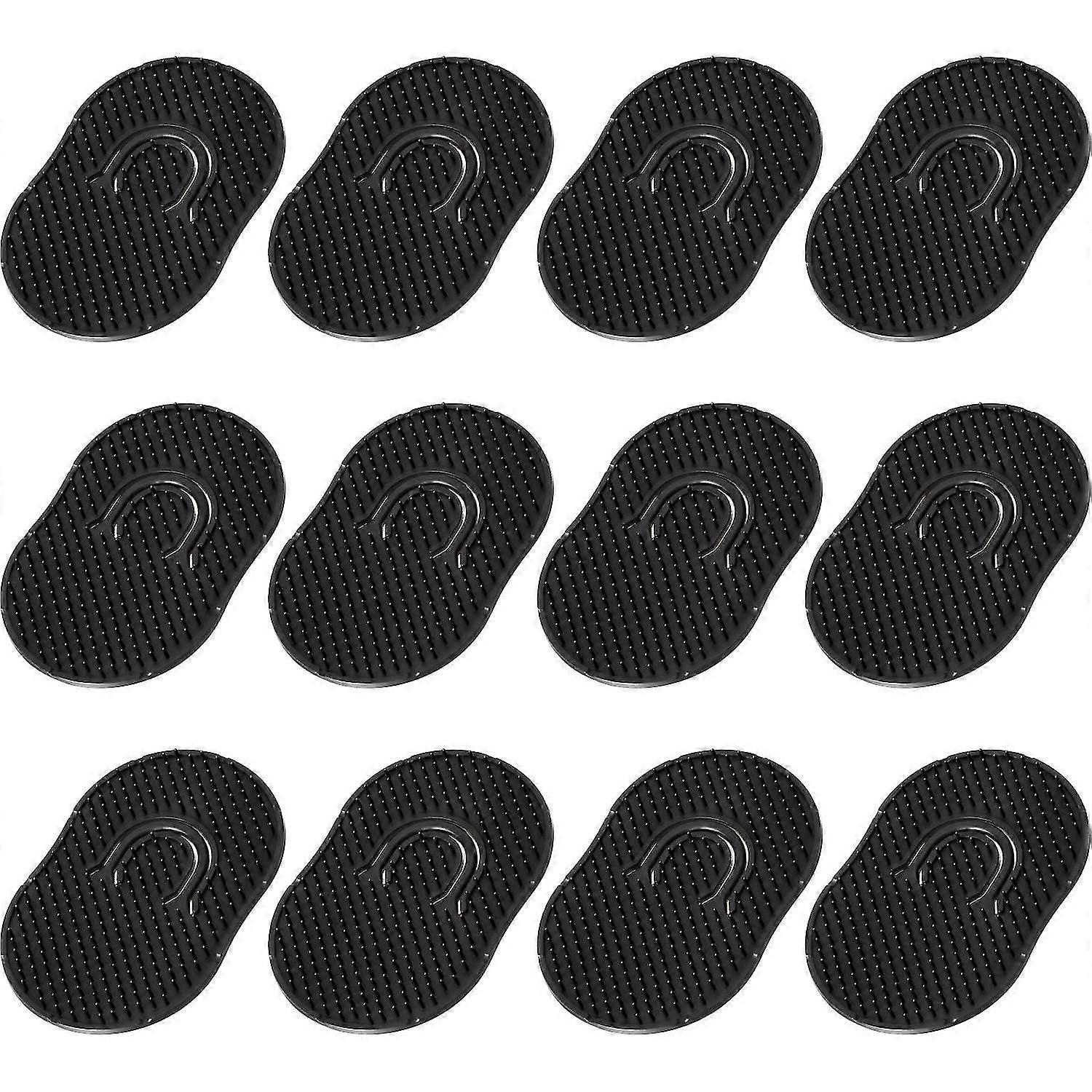 12 Pas Poet Palm Combs Portable Soft Hair Combs Beard Shampoo Brush Combs Scalp Massage Brush Combs For Men Women e Travel (bla)