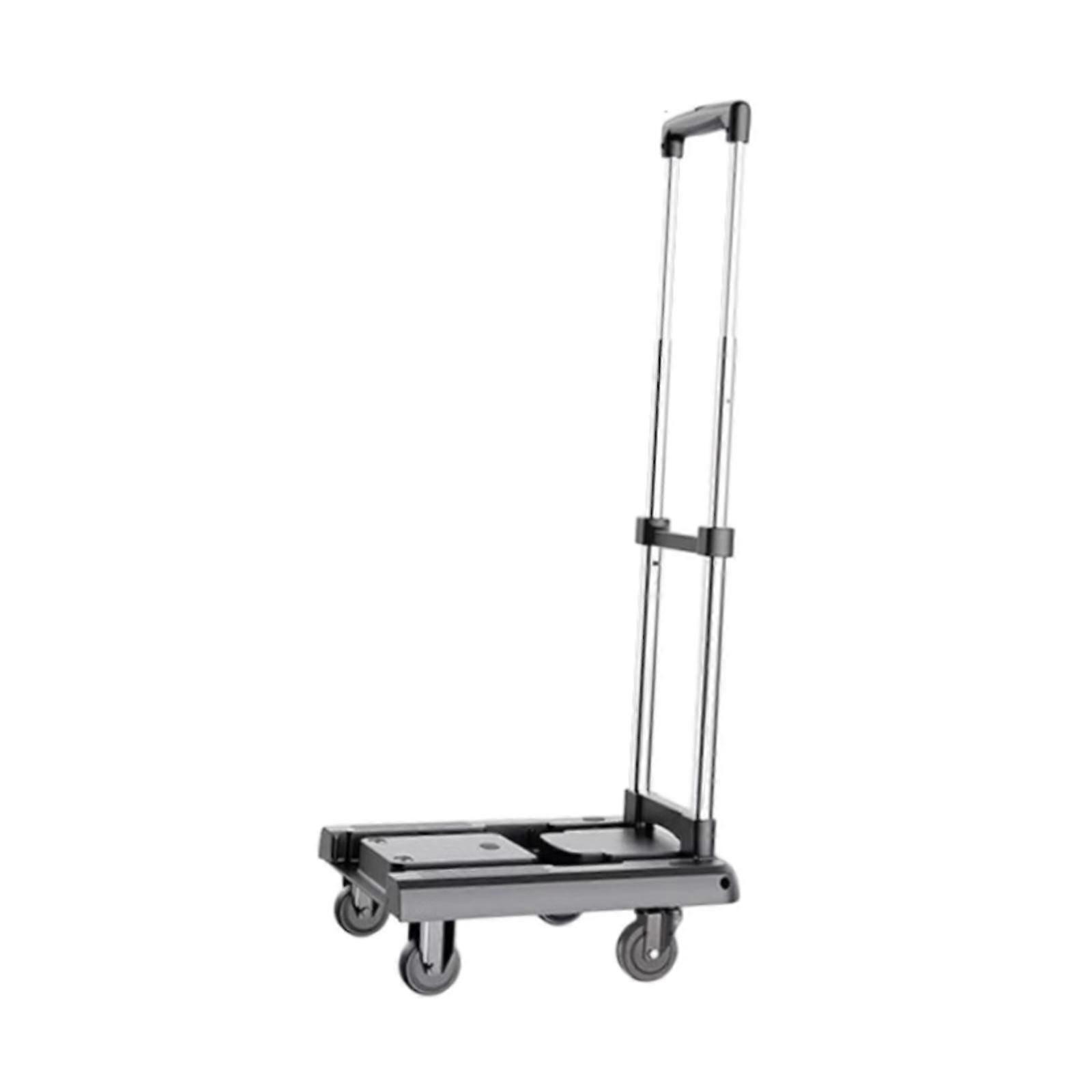 Folding Hand Truck Lightweight Metal Utility Cart for Moving Travel Shopping