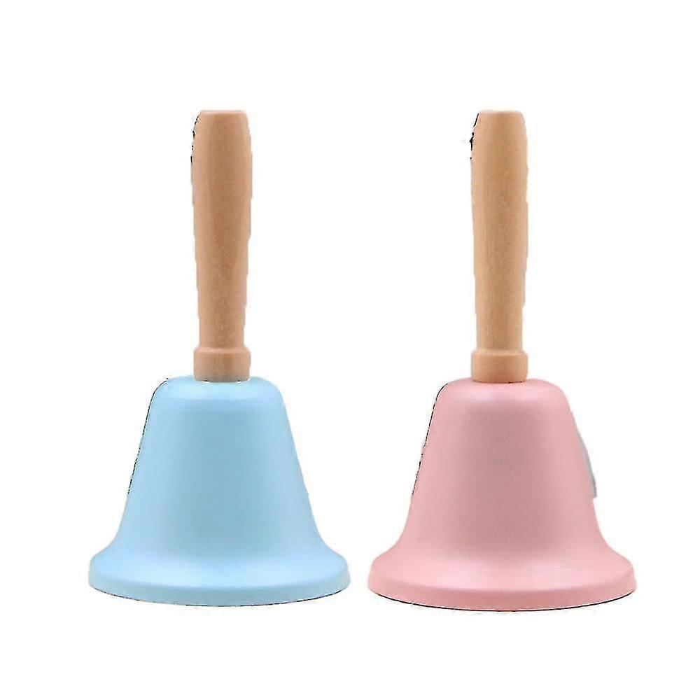 2pieces أجراس اليد المعدنية، عيد الميلاد اليد الجرس، جرس الموسيقية، للفنادق والمدارس والمطاعم