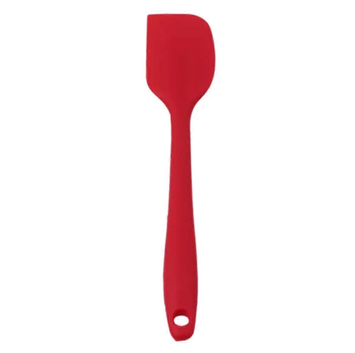 8" Silicone Spatula for Baking and Cooking, heat-resistant Kitchen Scraper, Flexible Design, Non-stick and Dishwasher Safe