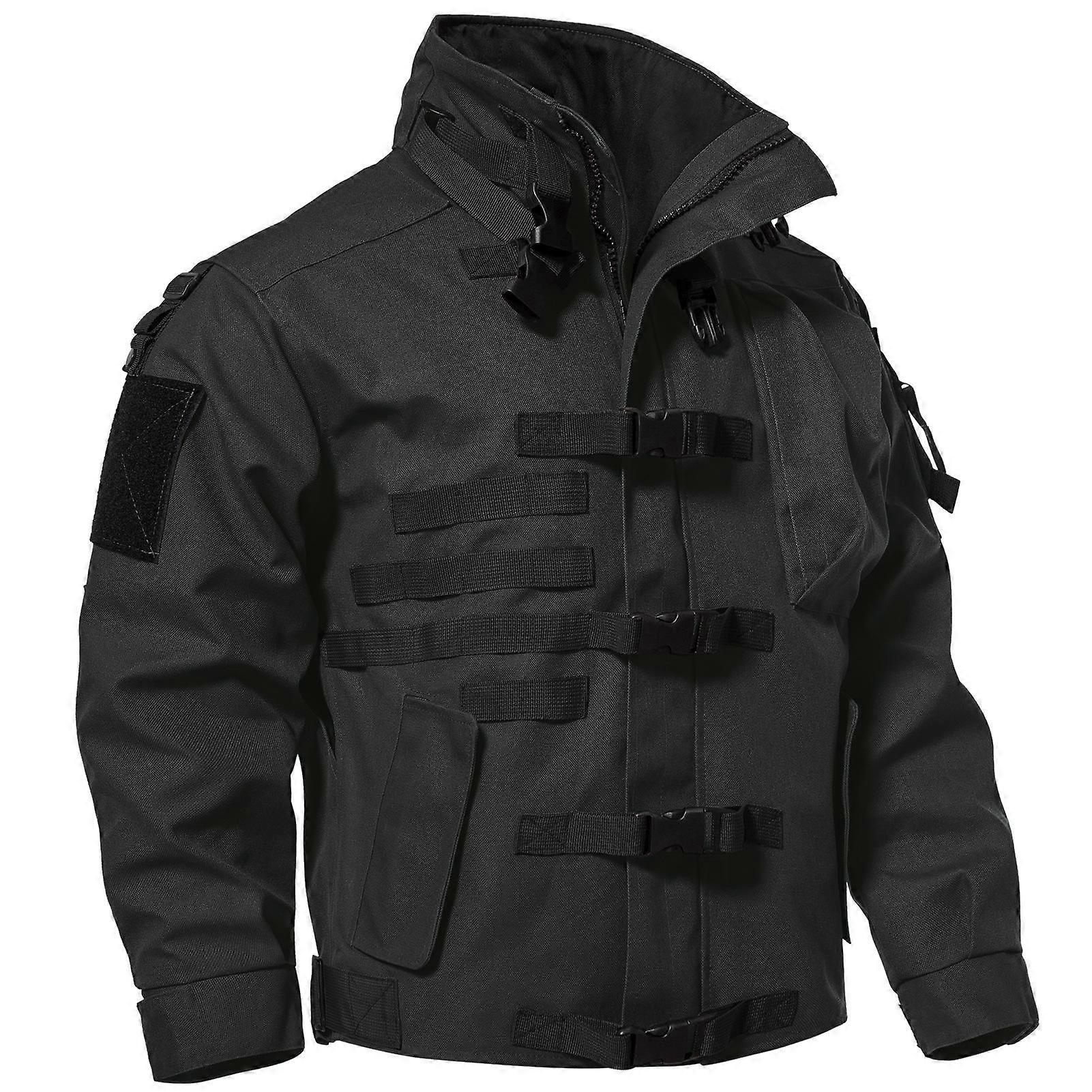Mark 2 Military Outdoor High Energy Ανδρικό Σακάκι Παλτό Μαύρο Σακάκι Τακτικό Μπουφάν