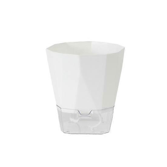 Eco-Friendly Self Watering Flowerpot Double Layer Useful Automatically Absorbs Water Flower Holder with Rope