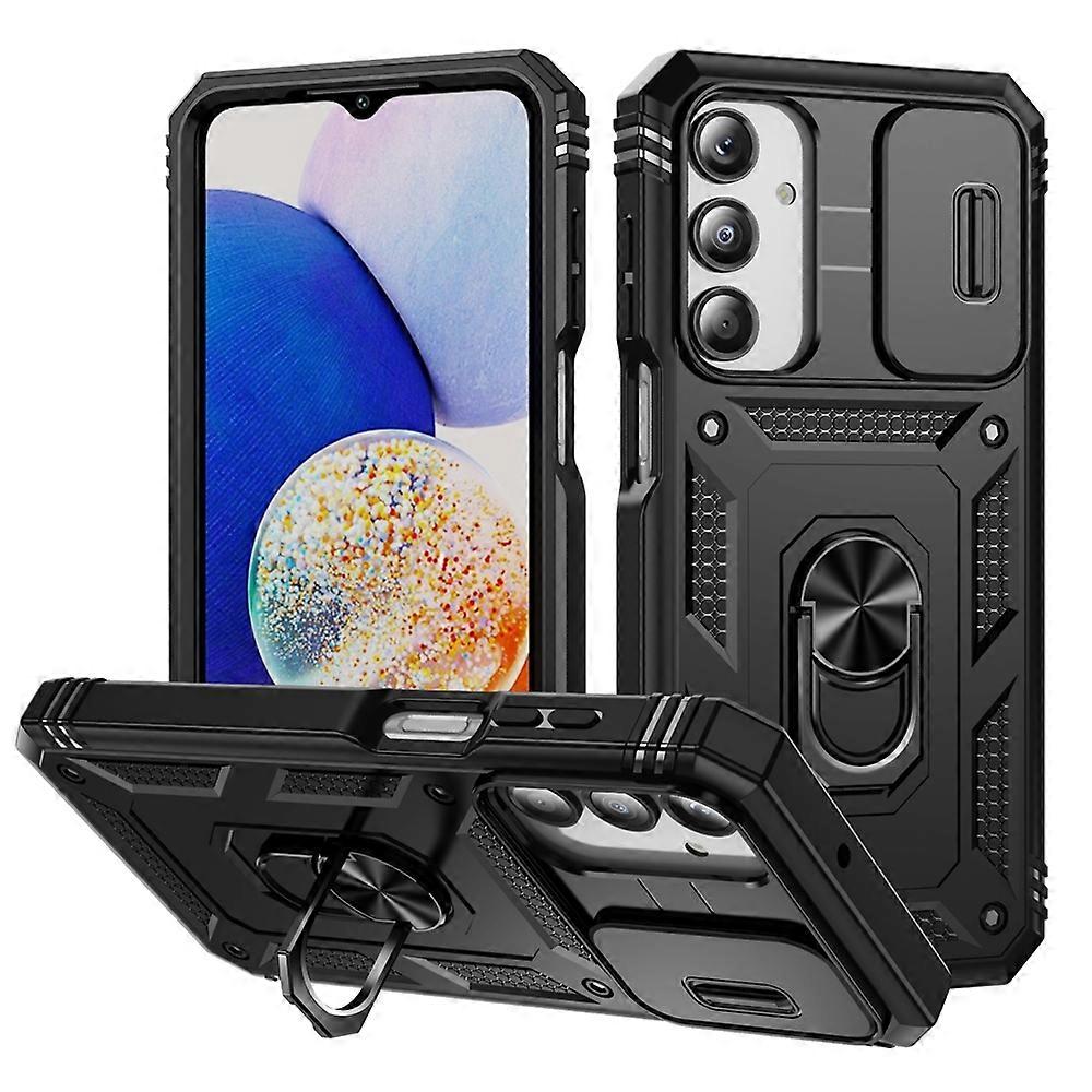 Sliding Camshield TPU + PC Phone Case with Holder
