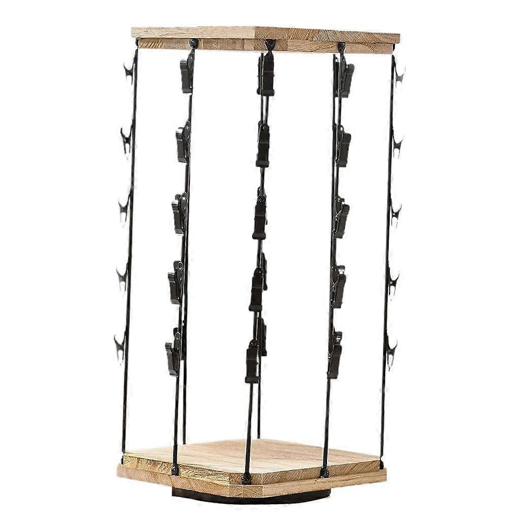 Chip Rack Display Stand, Potetgullstativ, Svart Snack Organizer, Chips Candy