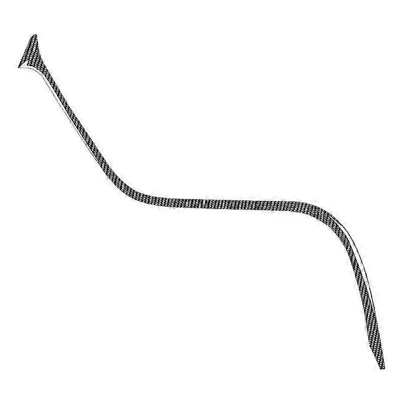 compatible with 2018 2019 2020 Carbon Fiber Interior Center Console Dashboard Panel Frame Decal Cover Trim
