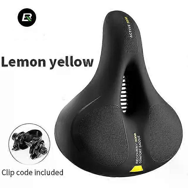 Bicycle Saddle Rail Hollow Breathable Absorption Rainproof Memory Sponge Casual Road Cycling Seat MTB Bike