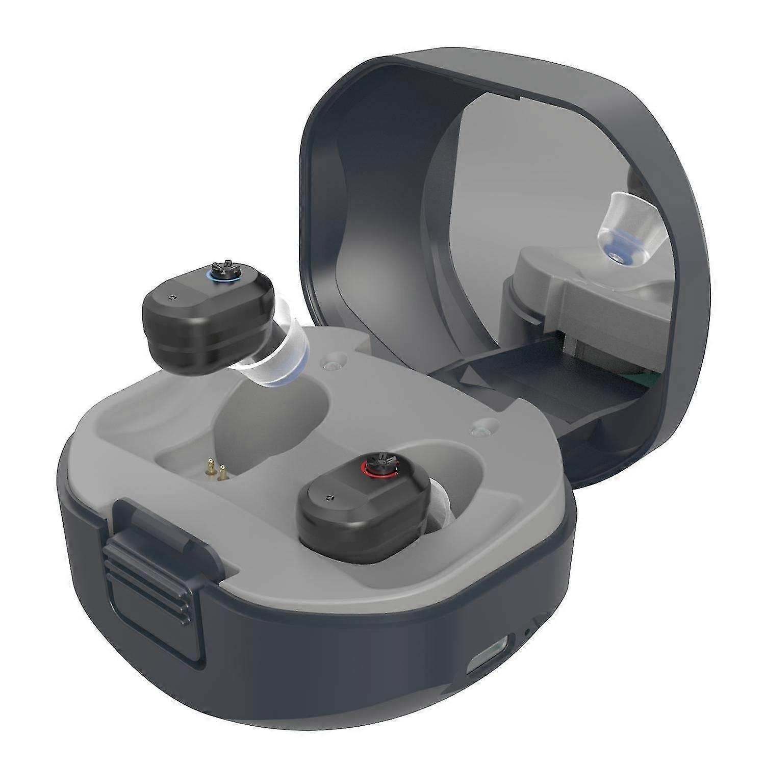 TWS charging compartment ear hearing aid earphone deafness amplifier