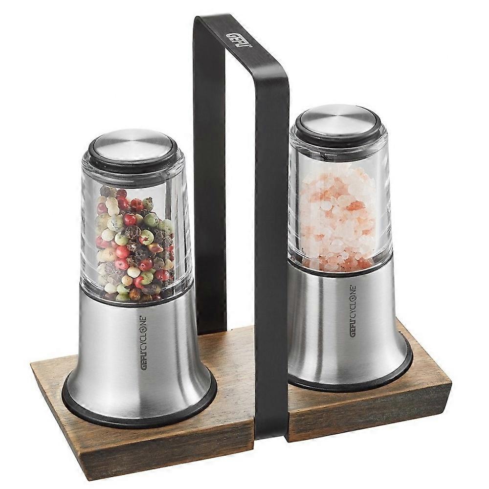 Xplosion 107 CM Stainless Steel Salt And Pepper Mills With Stand