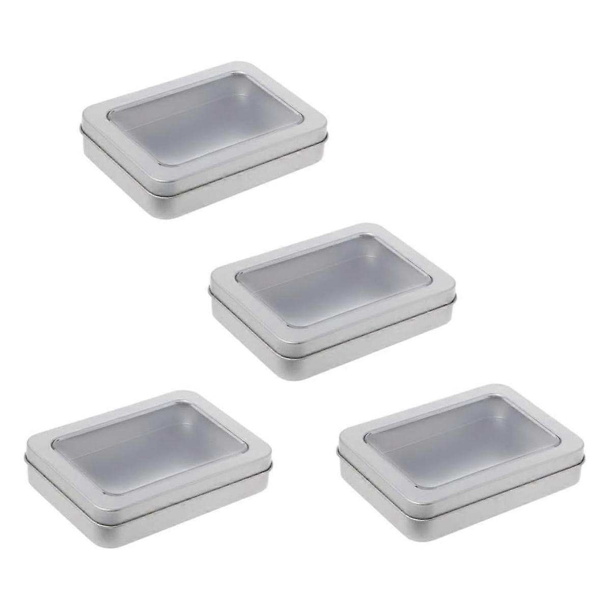 Functional Clear-Lid Storage Containers Set