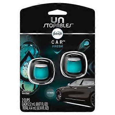Febreze Unstopables 汽车空气清新剂 2 夹 0.14o / 4.4ml