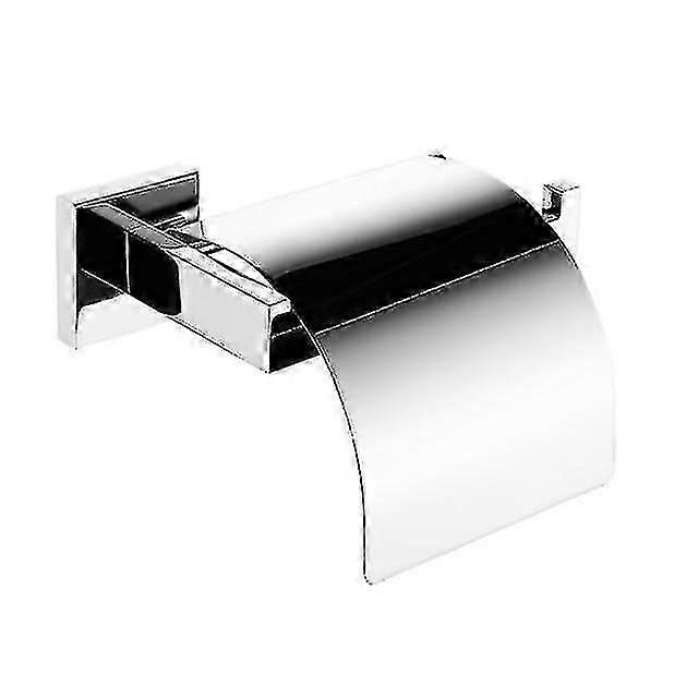 Bathroom Accessory Sets Chrome Polished Stainless Accessories Soap Dish Toilet Brush Holder Bath Hardware Sets Silver