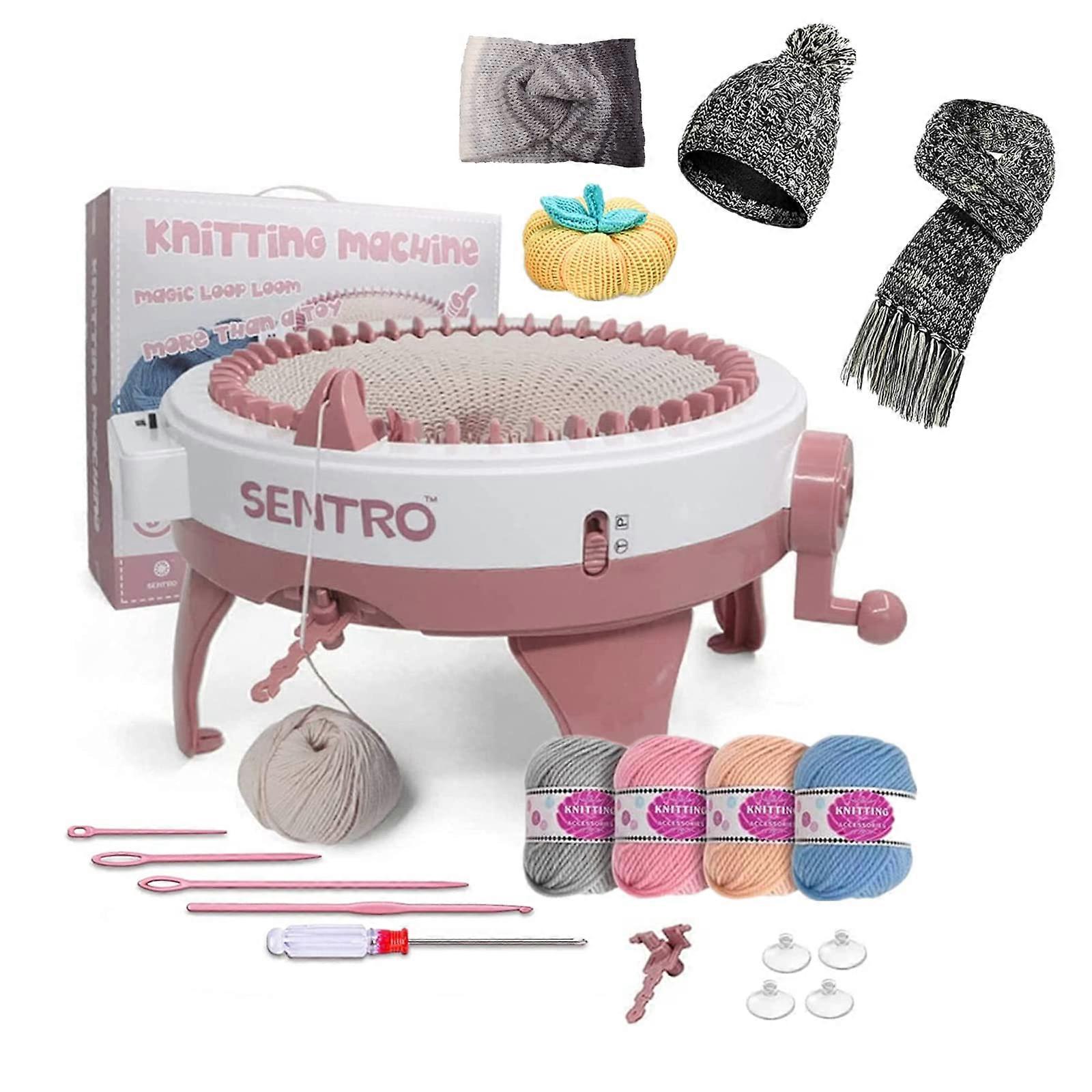 Smart Knitting Machine for Adults Crafting and DIY Projects