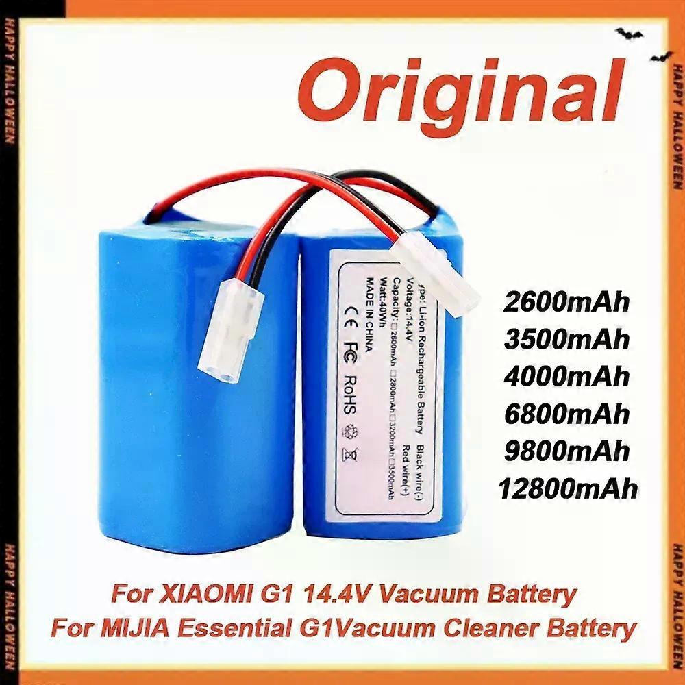 Gjelder 18650 batteripakke 14.4V 12800mAh litiumionbatteri egnet for Xiaomi G1 Mi Essential MJSTG1 robotstøvsuger
