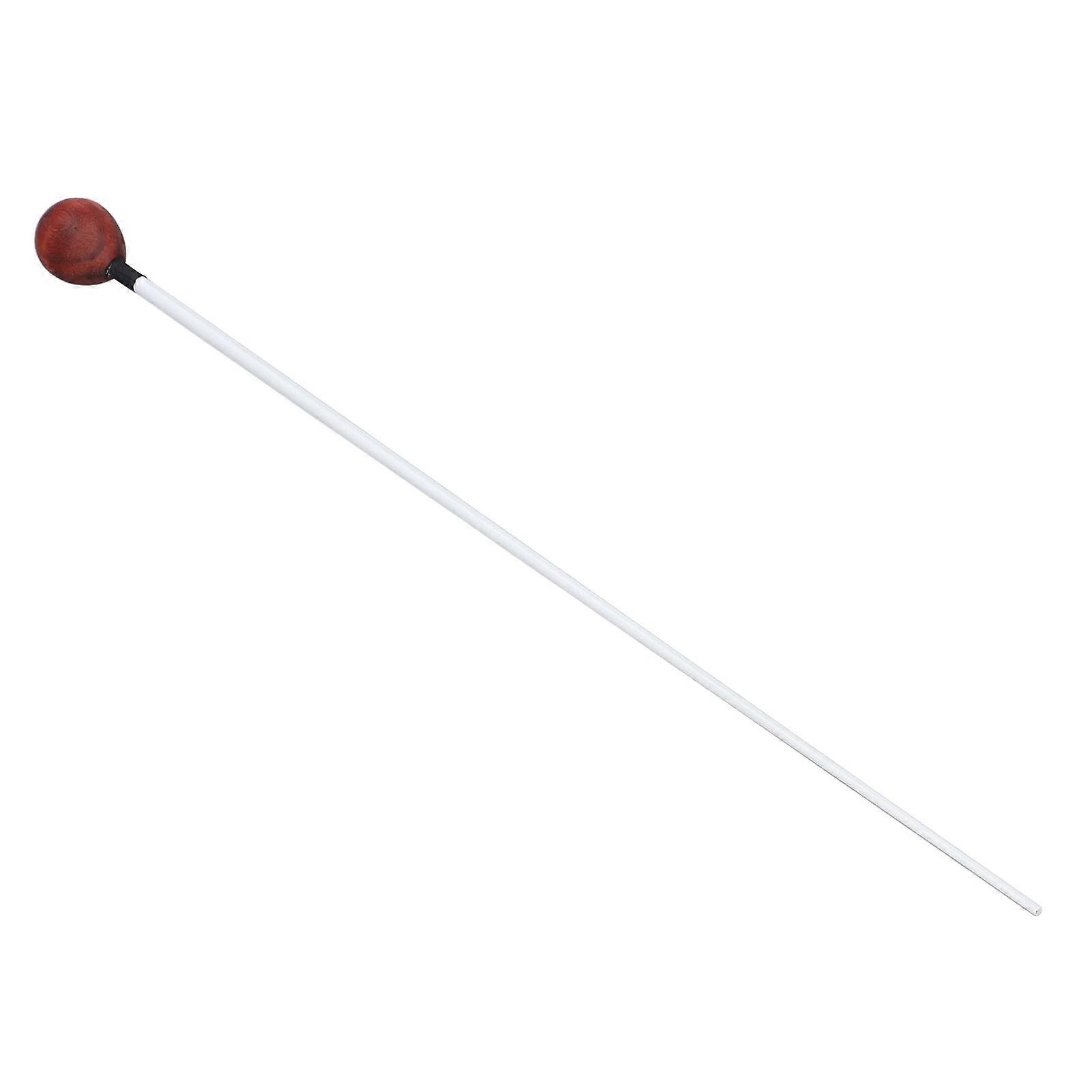 音楽指揮者バトンマホガニーハンドルファイバーグラススティックミュージシャン合唱団オーケストラバンドコンサート用指揮杖R135L 27.8mm / 1.1in