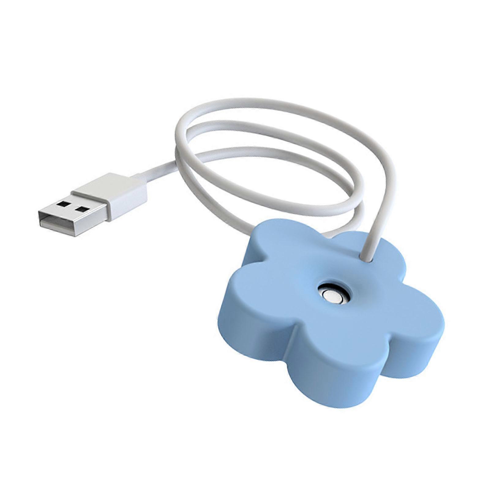 Mini Humidifier USB Desktop Portable Ultrasonic Atomizer Hydrating Sprayer for Home Blue 