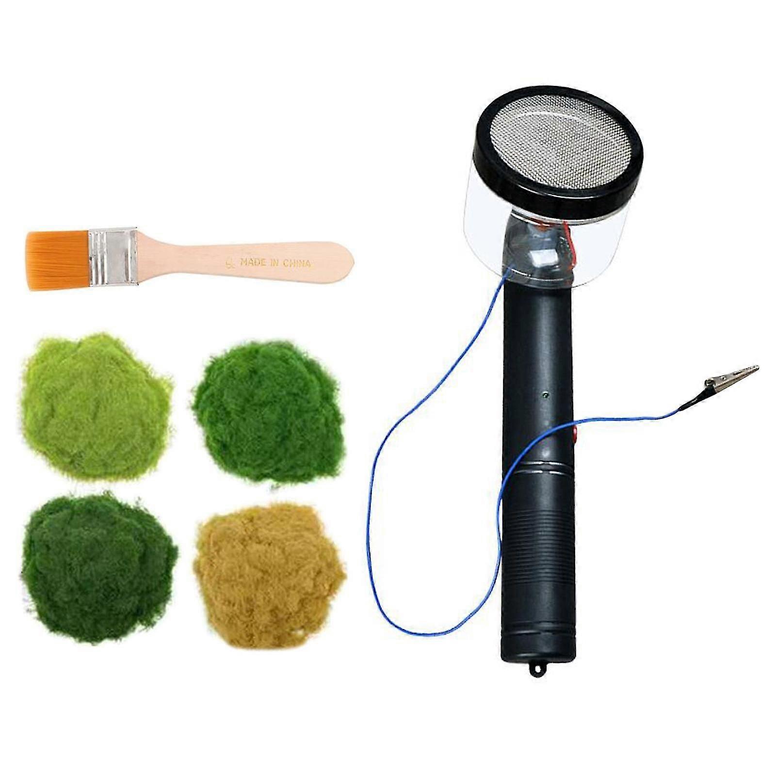 2026 NEW Planting Grass Machine Flocking with 4 Static Grass DIY Layout Grass Planter