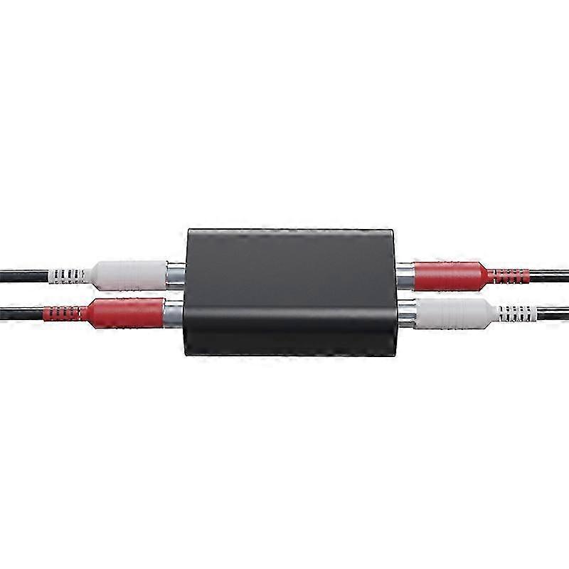 Ground Loop Noise Isolator Audio Isolator Noise Humming Buzzing Filter RCA Noise Suppressor Isolator YY